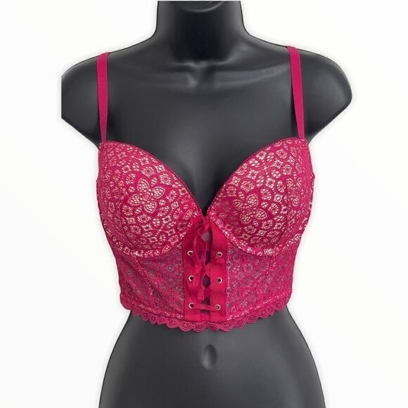 Victoria’s Secret Demi Push-up Longline Padded Bra - Picture 1 of 16